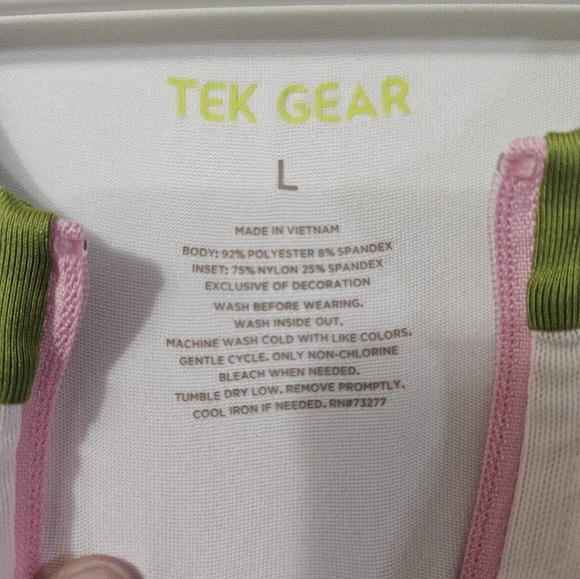 Tek Gear Blue And Green Tennis Dress With Zipper! - Picture 2 of 5